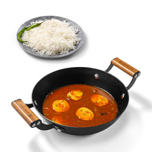 Load image into Gallery viewer, Wonderchef Ferro Light Cast Iron Kadhai (24 cm, 2.3L)