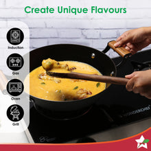 Load image into Gallery viewer, Wonderchef Ferro Light Cast Iron Kadhai (28 cm, 3.2L)