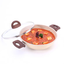 Load image into Gallery viewer, Wonderchef Duralife Die-Cast Kadhai with Lid (24 cm)