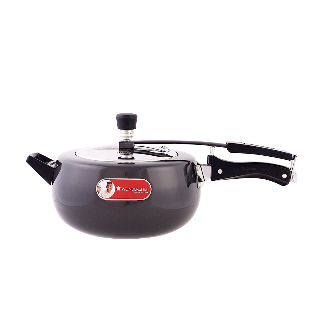 Wonderchef Taurus Hard Anodized Pressure Cooker (5L)